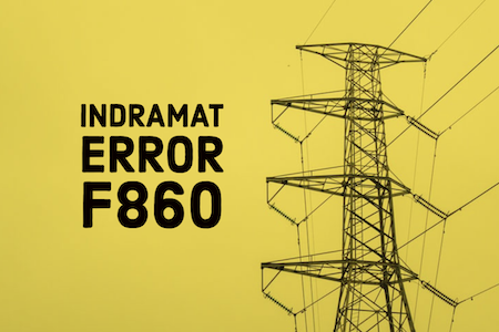 Indramat Error F860