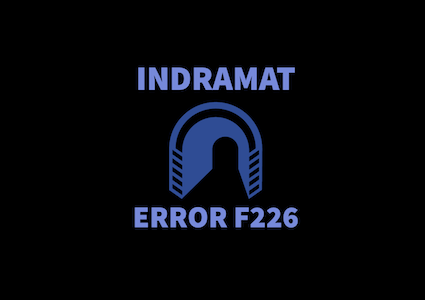 Indramat error F226