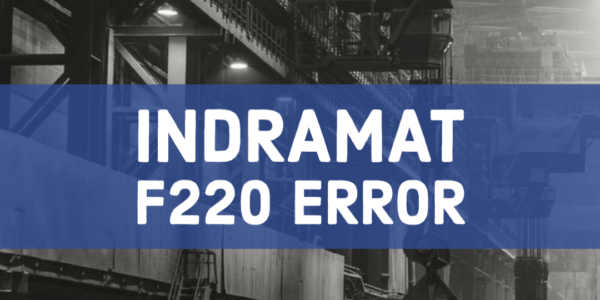 Indramat Error F220