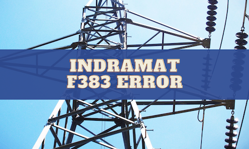 Indramat F383 error