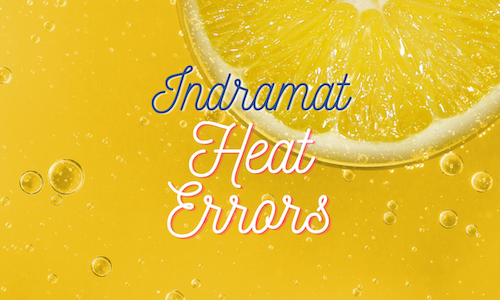 Heat-Related Indramat Errors