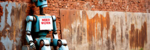 une mployed robot